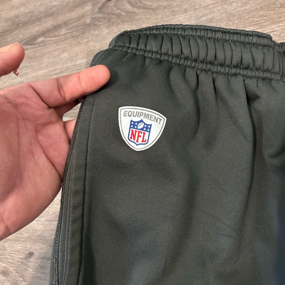 Nike Philadelphia Eagles NFL Equipment Sweatpants Gray Sz Small Team Training - Picture 3 of 10